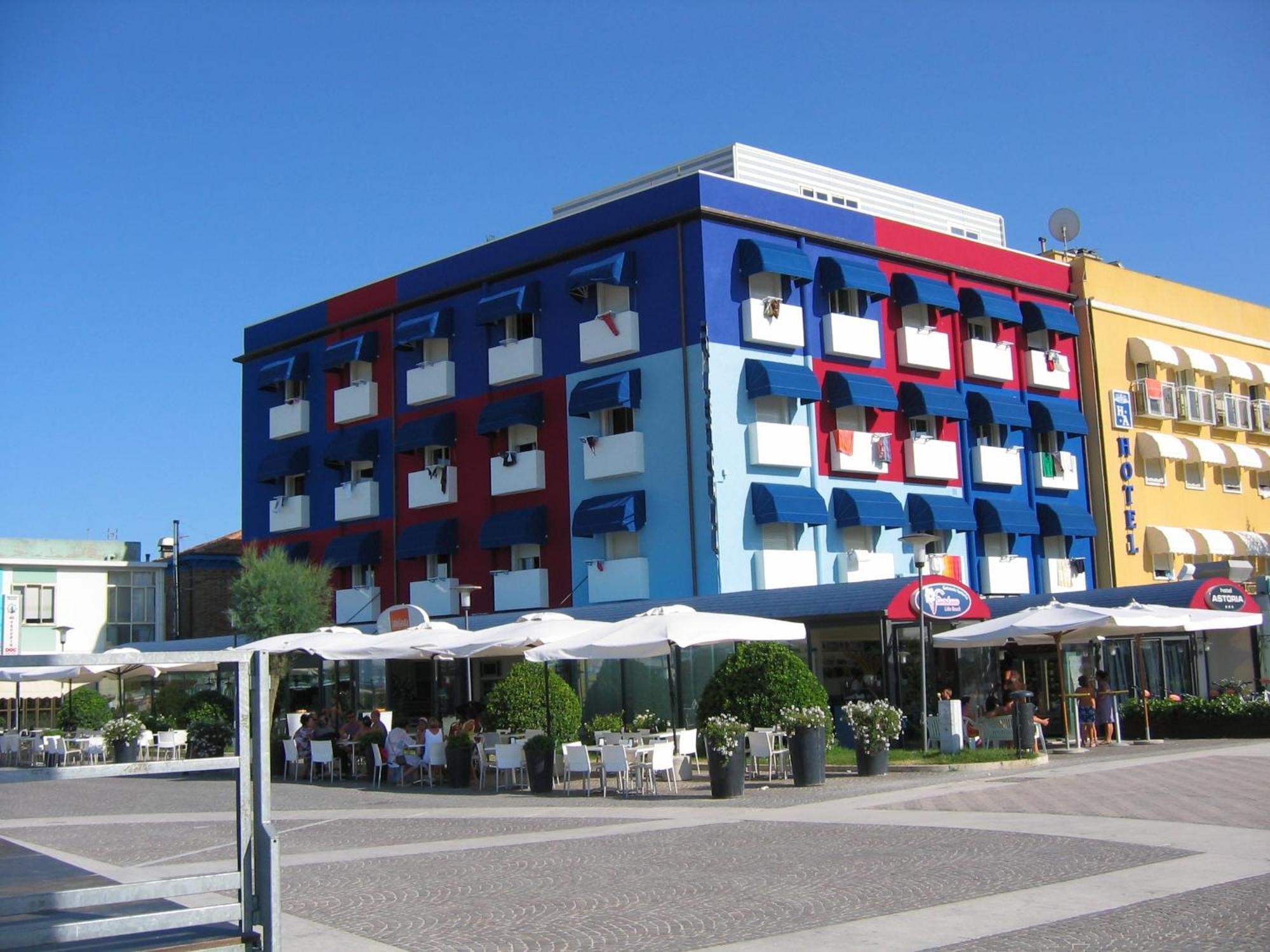 Hotel Astoria Pesaro Esterno foto